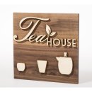 Wood sign in solid wood quality